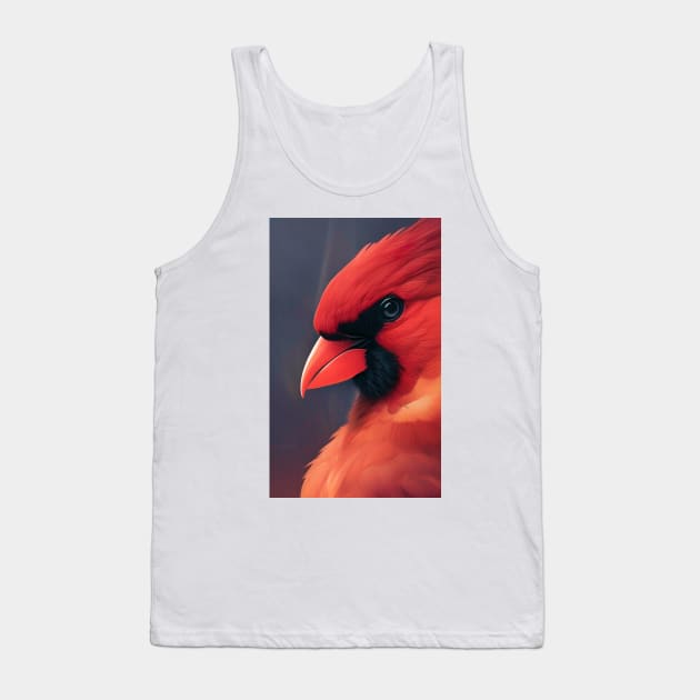 Red Red Cardinal Tank Top by ShopSunday
